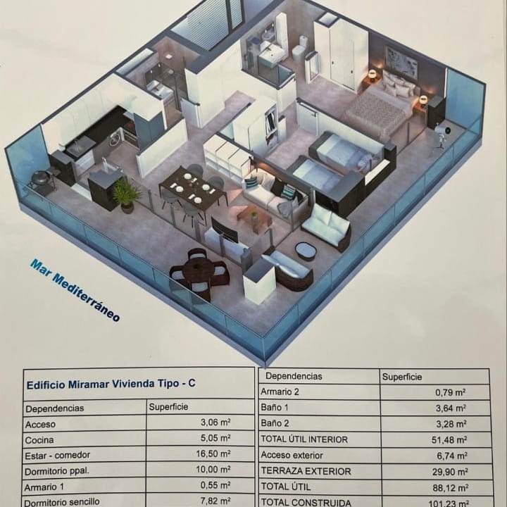 квартира в продаже в Sol Park (Oropesa del Mar)